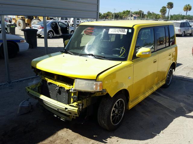 JTLKT324954015621 - 2005 TOYOTA SCION XB 黄色 照片 2
