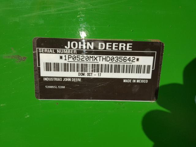 1P0520MXTHD035642 - 2017 JOHN DEERE BUCKET GREEN photo 10