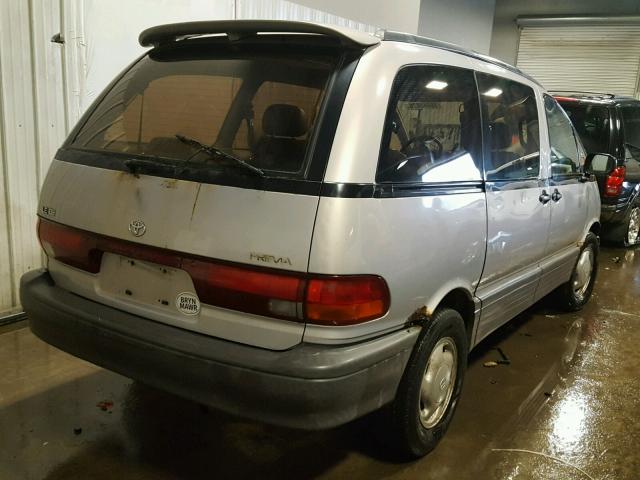 JT3AC14RXR1157136 - 1994 TOYOTA PREVIA LE GRAY photo 4