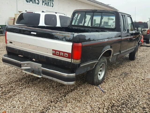 1FTEX15NXLKA99883 - 1990 FORD F150 BLACK photo 3