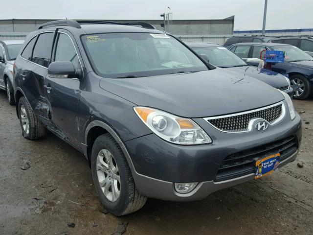 KM8NUDCC4AU119375 - 2010 HYUNDAI VERACRUZ G GRAY photo 1