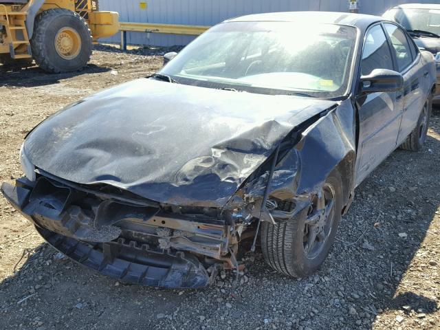 1G2WK52J93F122319 - 2003 PONTIAC GRAND PRIX BLACK photo 2