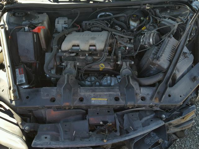 1G2WK52J93F122319 - 2003 PONTIAC GRAND PRIX BLACK photo 7