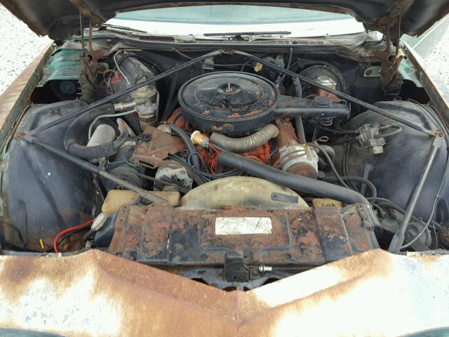 4Y87U3H503097 - 1973 BUICK RIVIERA GREEN photo 7