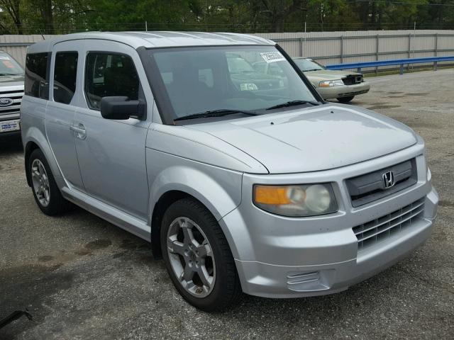 5J6YH18947L011400 - 2007 HONDA ELEMENT SC SILVER photo 1