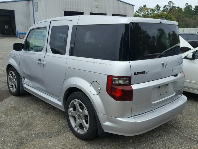 5J6YH18947L011400 - 2007 HONDA ELEMENT SC SILVER photo 3