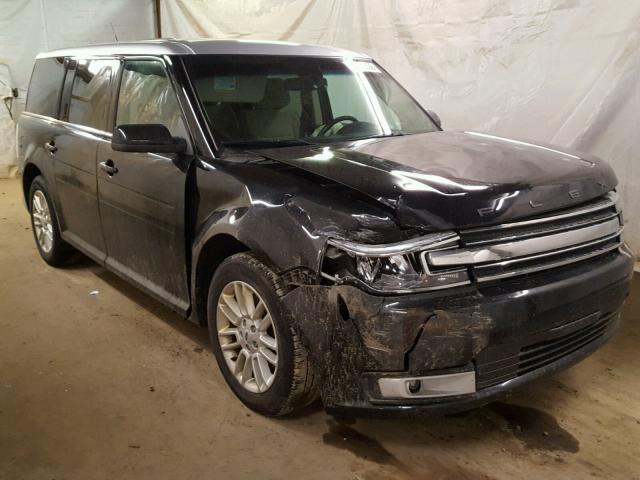 2FMHK6C87DBD07361 - 2013 FORD FLEX SEL Սև լուսանկար 1