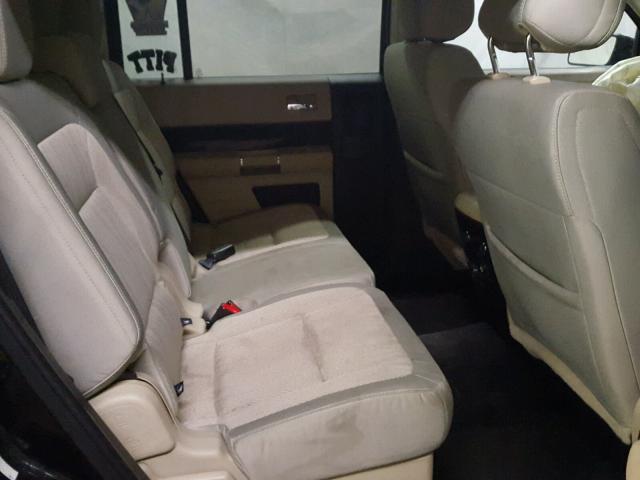 2FMHK6C87DBD07361 - 2013 FORD FLEX SEL Սև լուսանկար 6