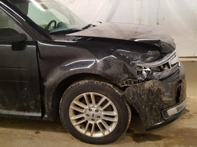 2FMHK6C87DBD07361 - 2013 FORD FLEX SEL Սև լուսանկար 9