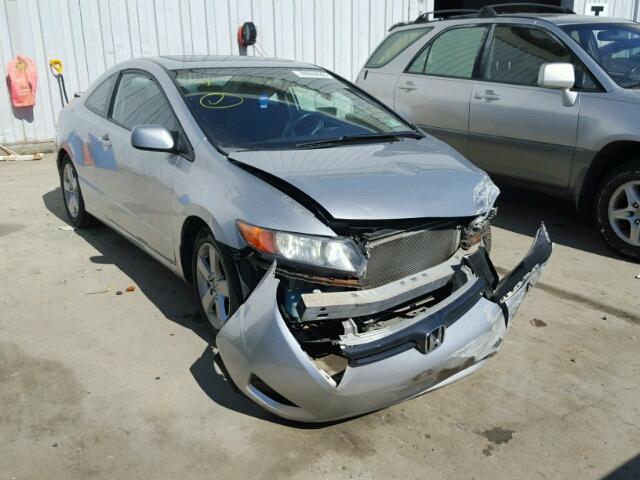 2HGFG12828H540683 - 2008 HONDA CIVIC EX SILVER photo 1