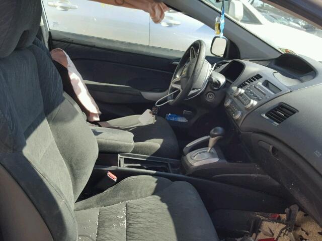 2HGFG12828H540683 - 2008 HONDA CIVIC EX ვერცხლისფერი ფოტო 5