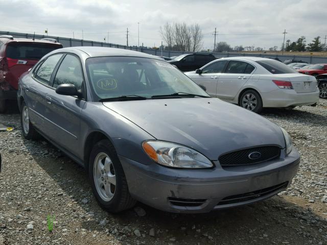 1FAFP53U56A262588 - 2006 FORD TAURUS SE GRAY photo 1