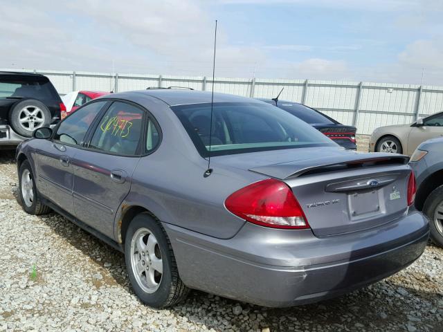 1FAFP53U56A262588 - 2006 FORD TAURUS SE GRAY photo 3