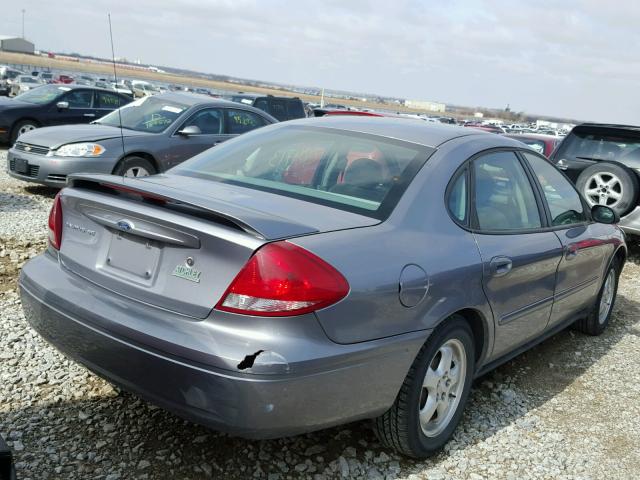 1FAFP53U56A262588 - 2006 FORD TAURUS SE GRAY photo 4