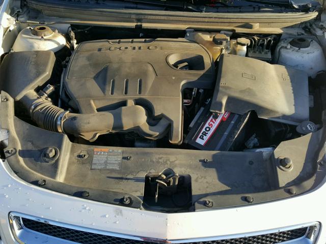 1G1ZC5EBXAF277381 - 2010 CHEVROLET MALIBU 1LT WHITE photo 7