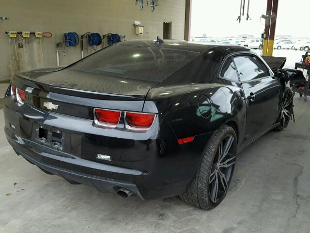 2G1FA1E33C9124072 - 2012 CHEVROLET CAMARO LS BLACK photo 4