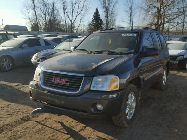 1GKDT13S152339815 - 2005 GMC ENVOY BLUE photo 2