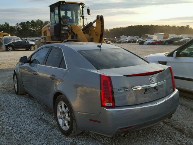 1G6DM577580126682 - 2008 CADILLAC CTS GRAY photo 3