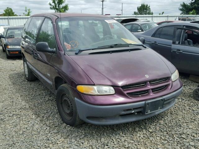 2B4GP25G5YR790891 - 2000 DODGE CARAVAN PURPLE photo 1