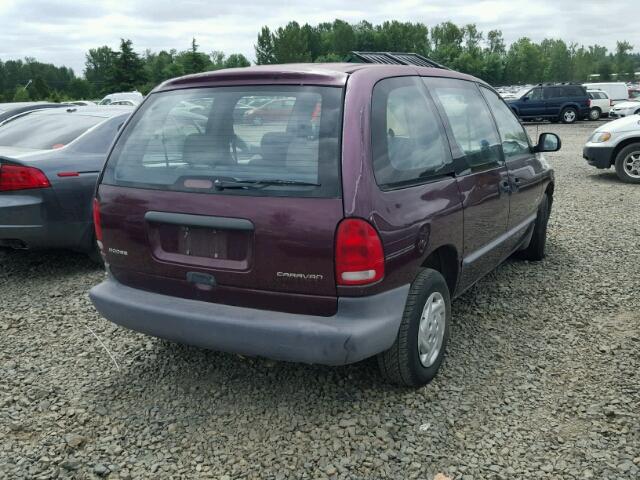 2B4GP25G5YR790891 - 2000 DODGE CARAVAN PURPLE photo 4