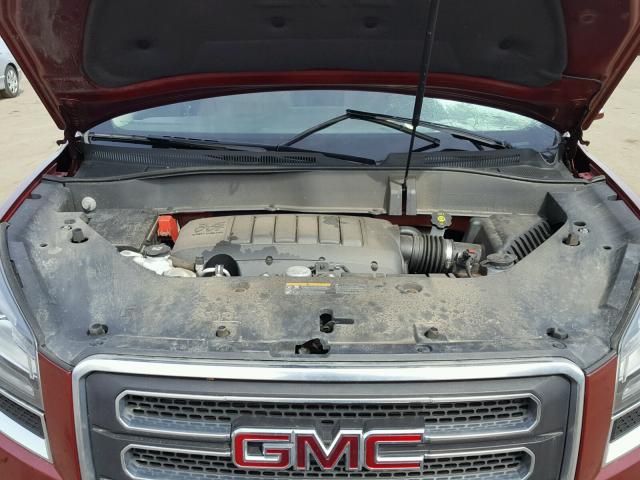 1GKKVRKD0GJ146566 - 2016 GMC ACADIA SLT წითელი ფოტო 7