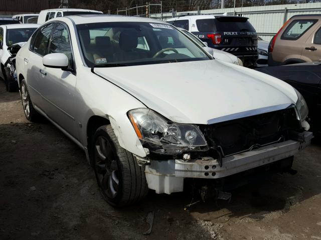 JNKAY01F56M263195 - 2006 INFINITI M35 BASE WHITE photo 1