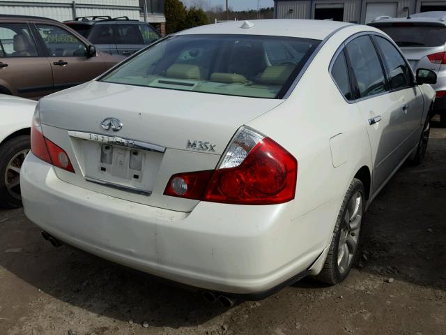 JNKAY01F56M263195 - 2006 INFINITI M35 BASE WHITE photo 4