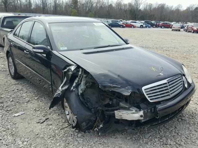 WDBUF65J65A665621 - 2005 MERCEDES-BENZ E 320 BLACK photo 1