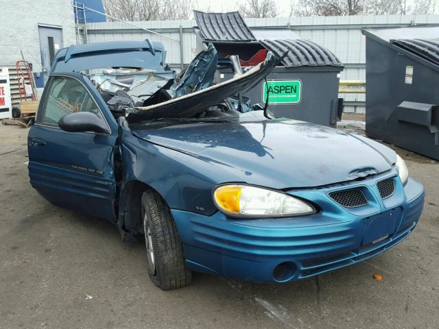 1G2NF52EX2M546427 - 2002 PONTIAC GRAND AM S 蓝色 照片 1