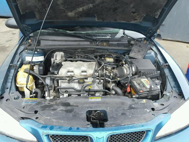 1G2NF52EX2M546427 - 2002 PONTIAC GRAND AM S 蓝色 照片 7