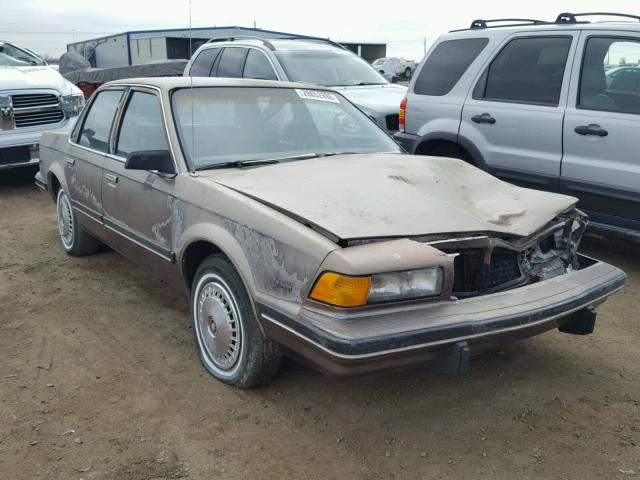 1G4AH51N2K6447588 - 1989 BUICK CENTURY CU BROWN photo 1