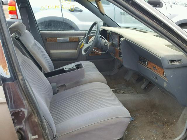 1G4AH51N2K6447588 - 1989 BUICK CENTURY CU BROWN photo 5