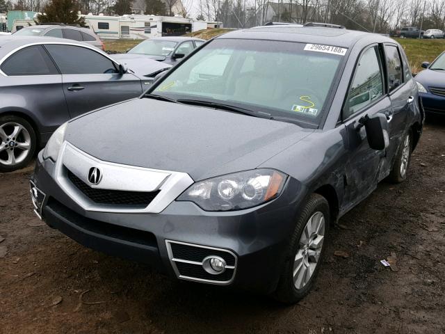 5J8TB1H57AA004900 - 2010 ACURA RDX TECHNO GRAY photo 2