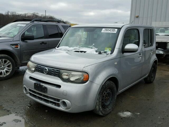 JN8AZ28R29T111528 - 2009 NISSAN CUBE BASE SILVER photo 2