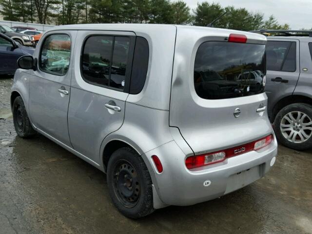 JN8AZ28R29T111528 - 2009 NISSAN CUBE BASE SILVER photo 3