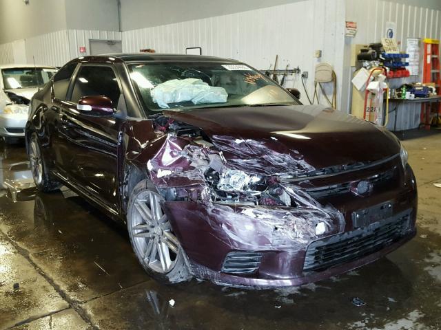 JTKJF5C79C3034698 - 2012 TOYOTA SCION TC 栗色 照片 1