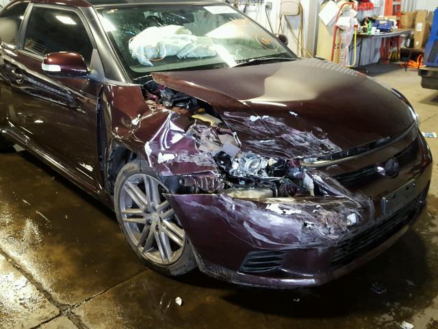 JTKJF5C79C3034698 - 2012 TOYOTA SCION TC 栗色 照片 9