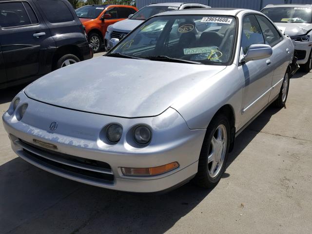 JH4DB7665TS002138 - 1996 ACURA INTEGRA SE SILVER photo 2