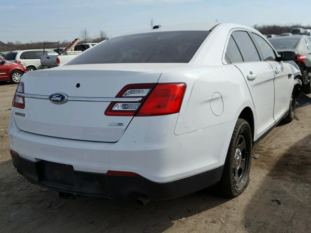 1FAHP2MKXDG212896 - 2013 FORD TAURUS POL WHITE photo 4