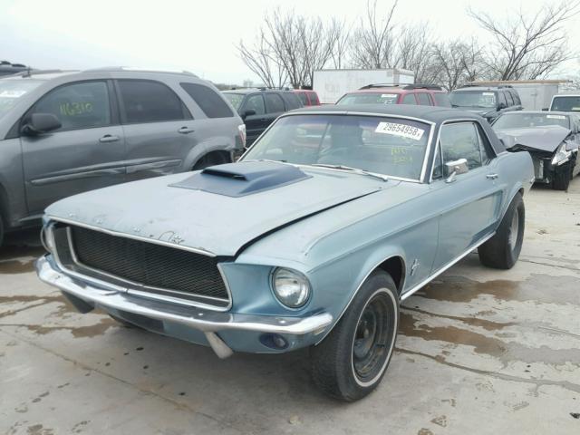 8F01C111963 - 1968 FORD MUSTANG GRAY photo 2