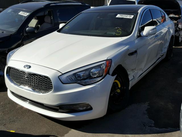 KNALU4D31G6031453 - 2016 KIA K900 WHITE photo 2