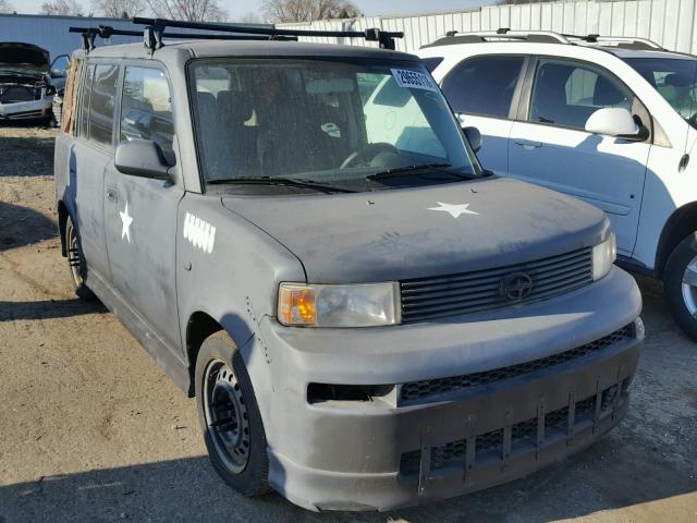 JTLKT334664110881 - 2006 TOYOTA SCION XB BLACK photo 1