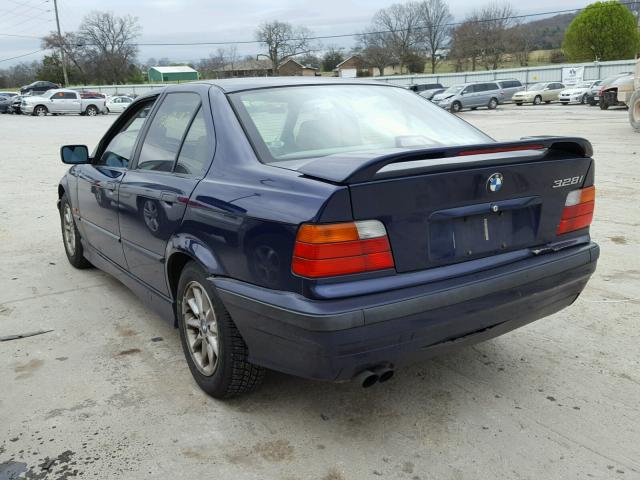WBACD4323VAV52225 - 1997 BMW 328 I AUTO BLUE photo 3