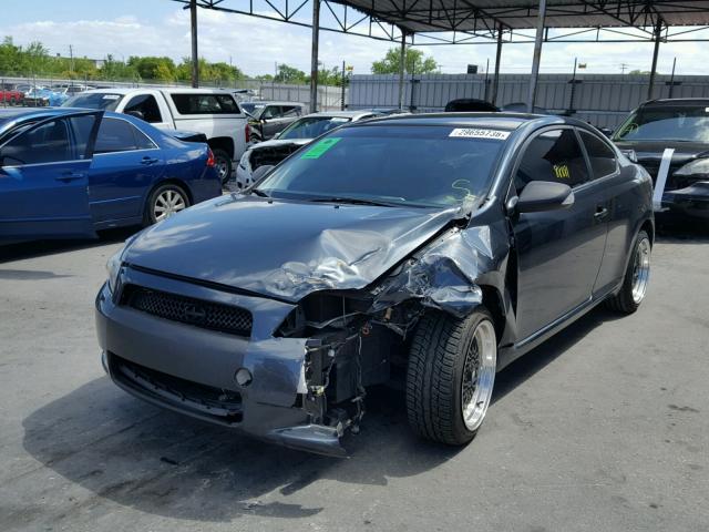 JTKDE3B77A0304029 - 2010 TOYOTA SCION TC GRAY photo 2