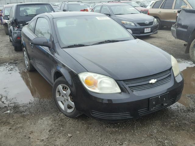 1G1AK15F177349406 - 2007 CHEVROLET COBALT LS BLACK photo 1