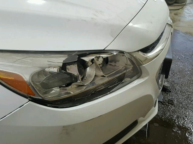 1G11C5SL8EF294647 - 2014 CHEVROLET MALIBU 1LT WHITE photo 9