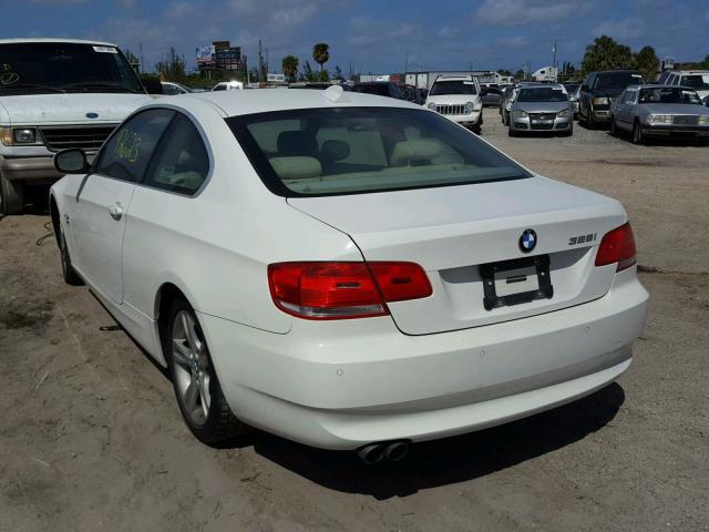 WBAWC3C57AP471014 - 2010 BMW 328 XI WHITE photo 3