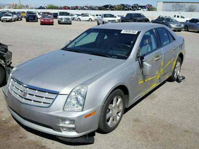 1G6DW677550114561 - 2005 CADILLAC STS SILVER photo 2