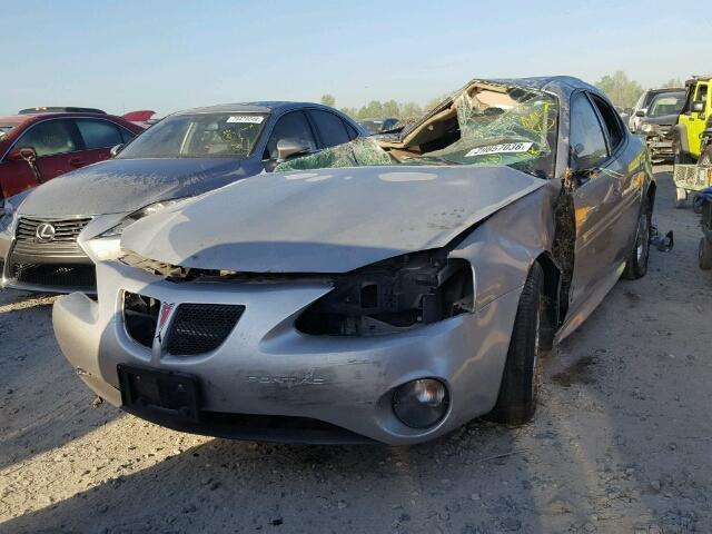 2G2WP552681104591 - 2008 PONTIAC GRAND PRIX GRAY photo 2