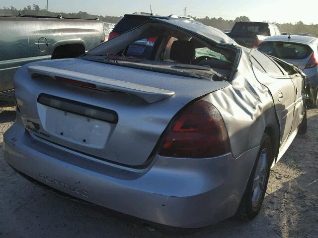 2G2WP552681104591 - 2008 PONTIAC GRAND PRIX GRAY photo 4